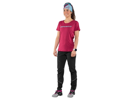 Camiseta de Mujer DYNAFIT Traverse Rojo (DE 38)
