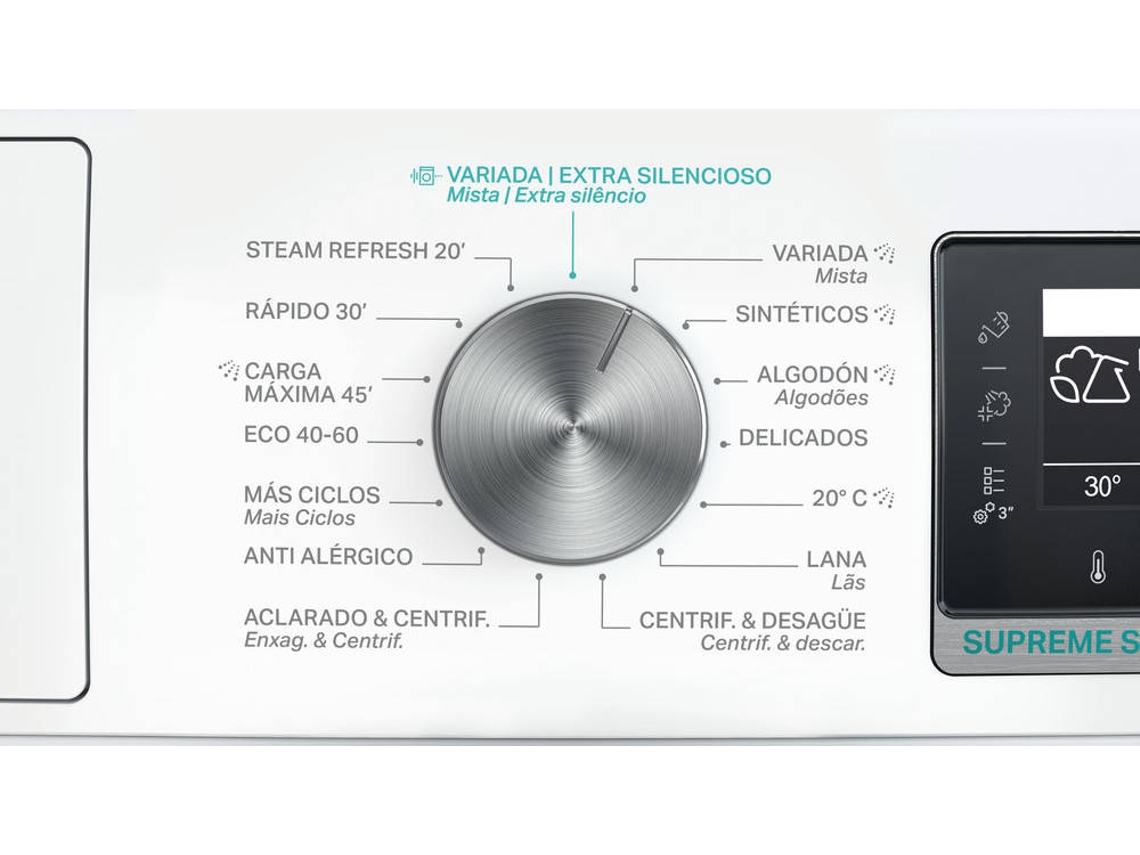 Lavadora WHIRLPOOL W8 W846WR SPT (8 kg - 1400 rpm - Blanco)