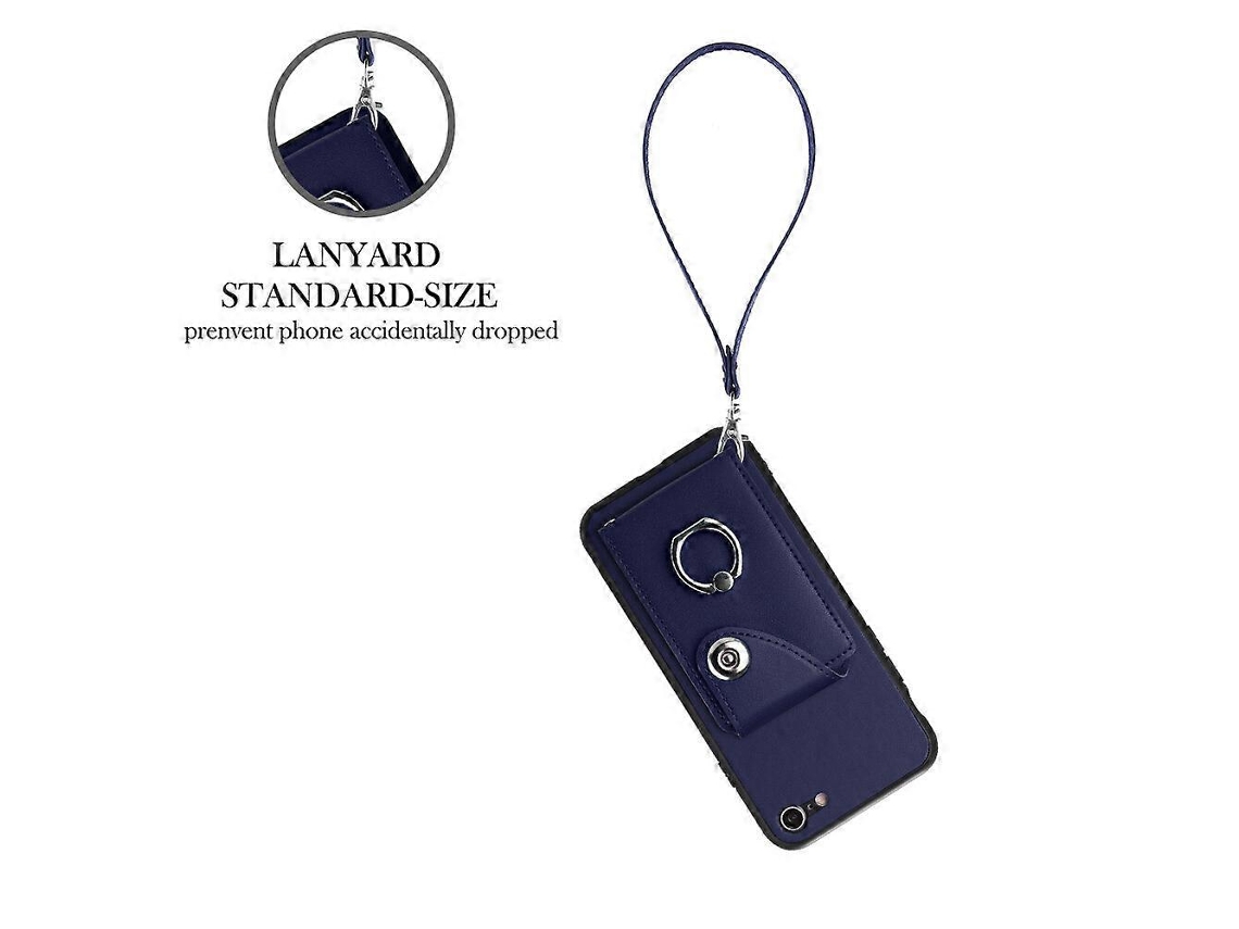 Funda Para Iphone Se 2022/2020 Con Tarjetero, Resistente Y A Prueba De Golpes, Compatible Con Iphone Se 2022/2020
