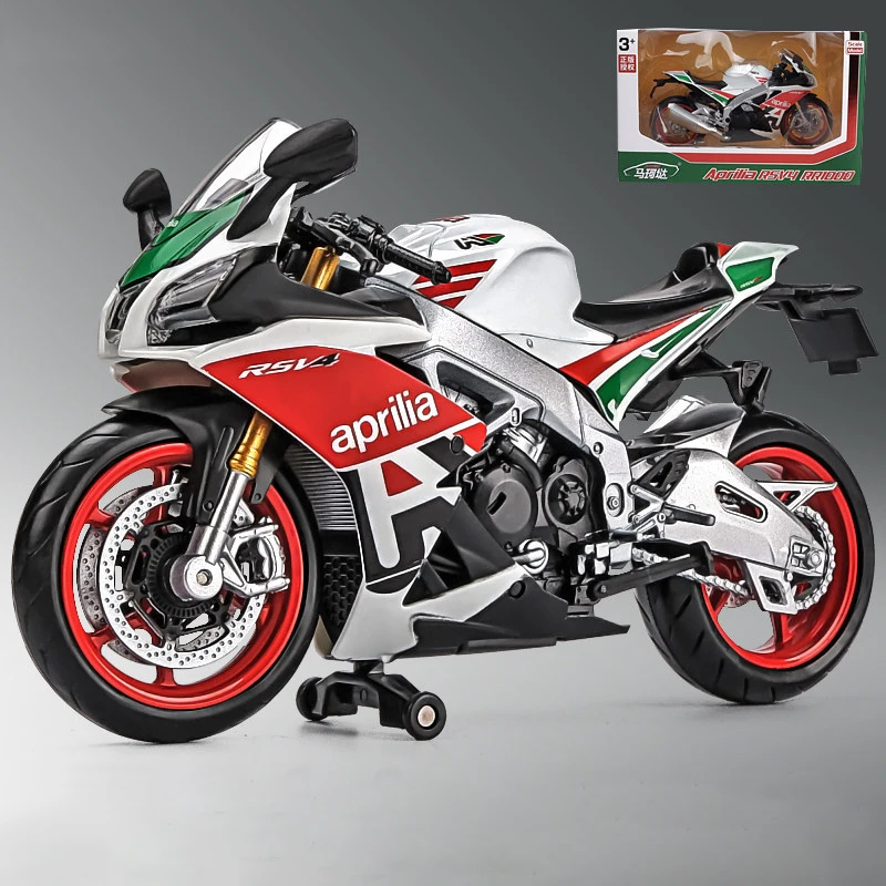 Amortiguador De Aleación Para Motocicleta De Carreras A Escala 1:12 (rojo)