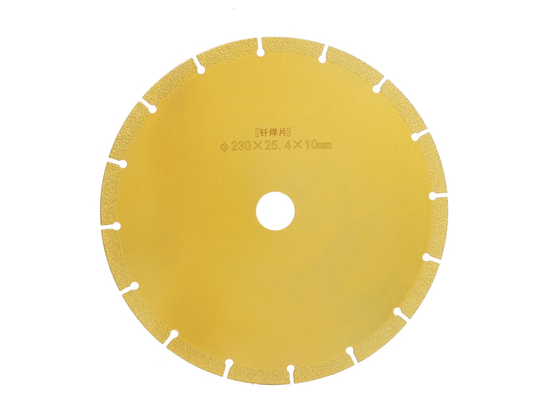 Disco De Sierra Circular De Diamante Segmentado Para Cortar Mármol 230x25,4x10mm