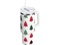 Árbol Navidad Vaso Botella Taza Acero Inoxidable - Vaso Térmico Portátil