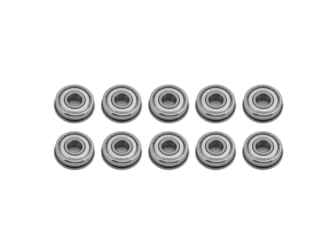 10 Peças Rolamentos De Esferas Miniatura Com Flange F629zz Duplo Selo 9x26x8 Mm