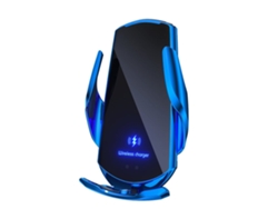 Soporte Para Teléfono Inteligente Para Coche Con Carga Inalámbrica Y Sensor Infrarrojo Ushion Azul