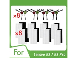 Side Brush And Filter For E2 / E2 Pro Vacuum Cleaner Accessories Cleaner Parts Replacement