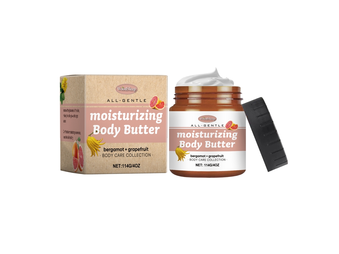 Crema hidratante corporal con aroma a bergamota y pomelo.