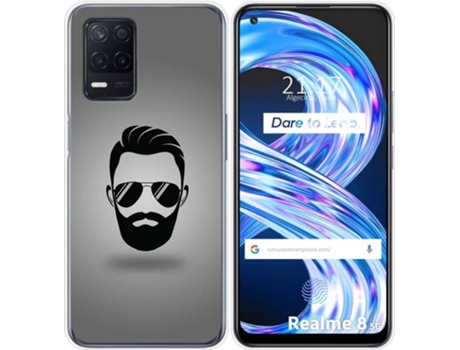 Carcasa Realme 8 5G / Narzo 30 5G TUMUNDOSMARTPHONE Barba Multicolor