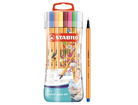 Conjunto de Point STABILO 88 Pensas de Fieltro 88 1 Unidad