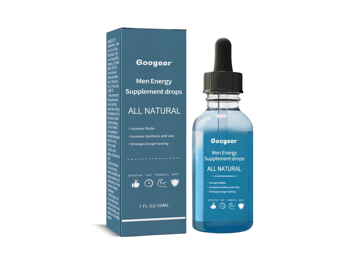 Googeer Liquid Energy Gotas Suplemento para la Mejora de la Energía Masculina