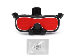 Soporte Para Teléfono De Coche Gravity, Soporte De Aire Ventilado, Manos Libres Para Pantallas De 4 A 7 Pulgadas, Rojo