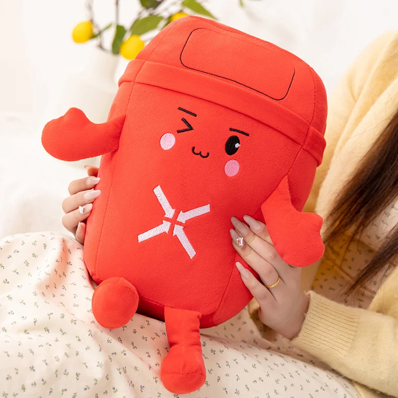 (rojo 30cm) Funda De Almohada De Tela Para Clasificar Basura Para Adultos