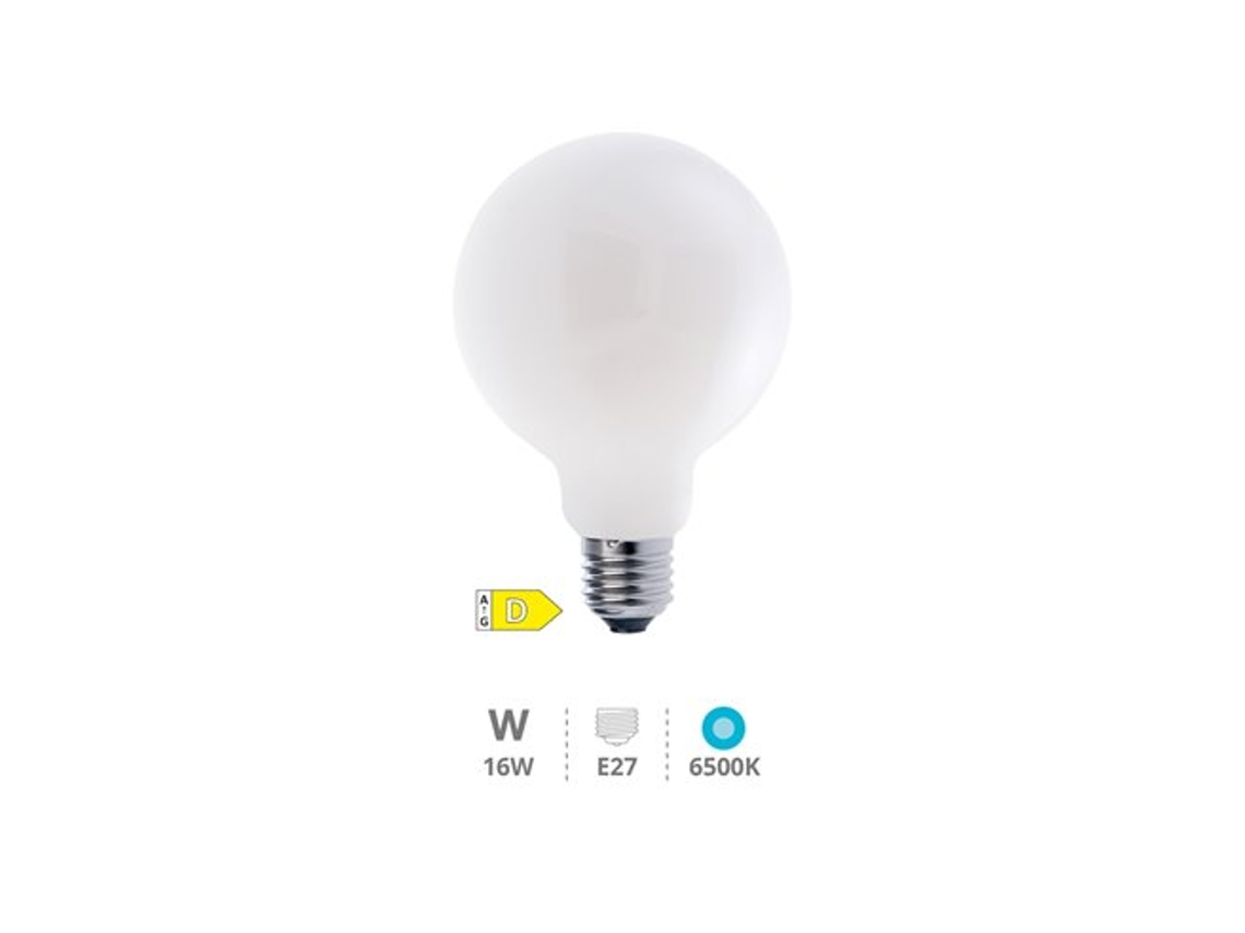 Bombilla LED de globo de cristal, G95, 11 W, E27, 6000 K, GSC 2003578