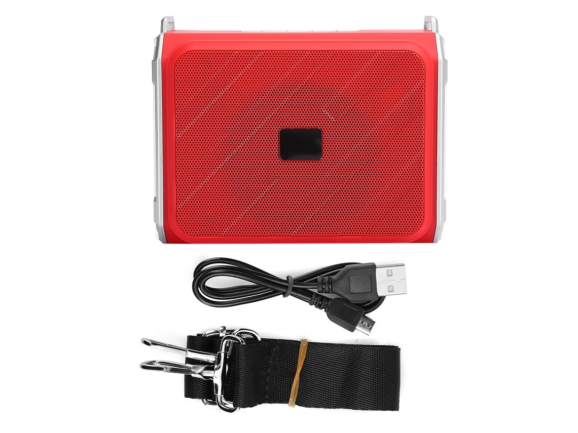 Altavoz Bluetooth con reproducción de música a través de USB y tarjeta de memoria