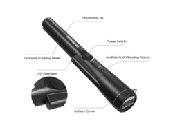 2026-detector De Metal Portátil Para Caza De Tesoros Con Alarma Auditiva Y Vibración, Linterna Led, Resistencia Ip66 Y Holster