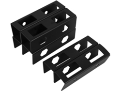 Soporte Versátil Para Portátil, Ideal Para Colocar Debajo Del Escritorio. Fabricado En Metal. Incluye Tornillos.