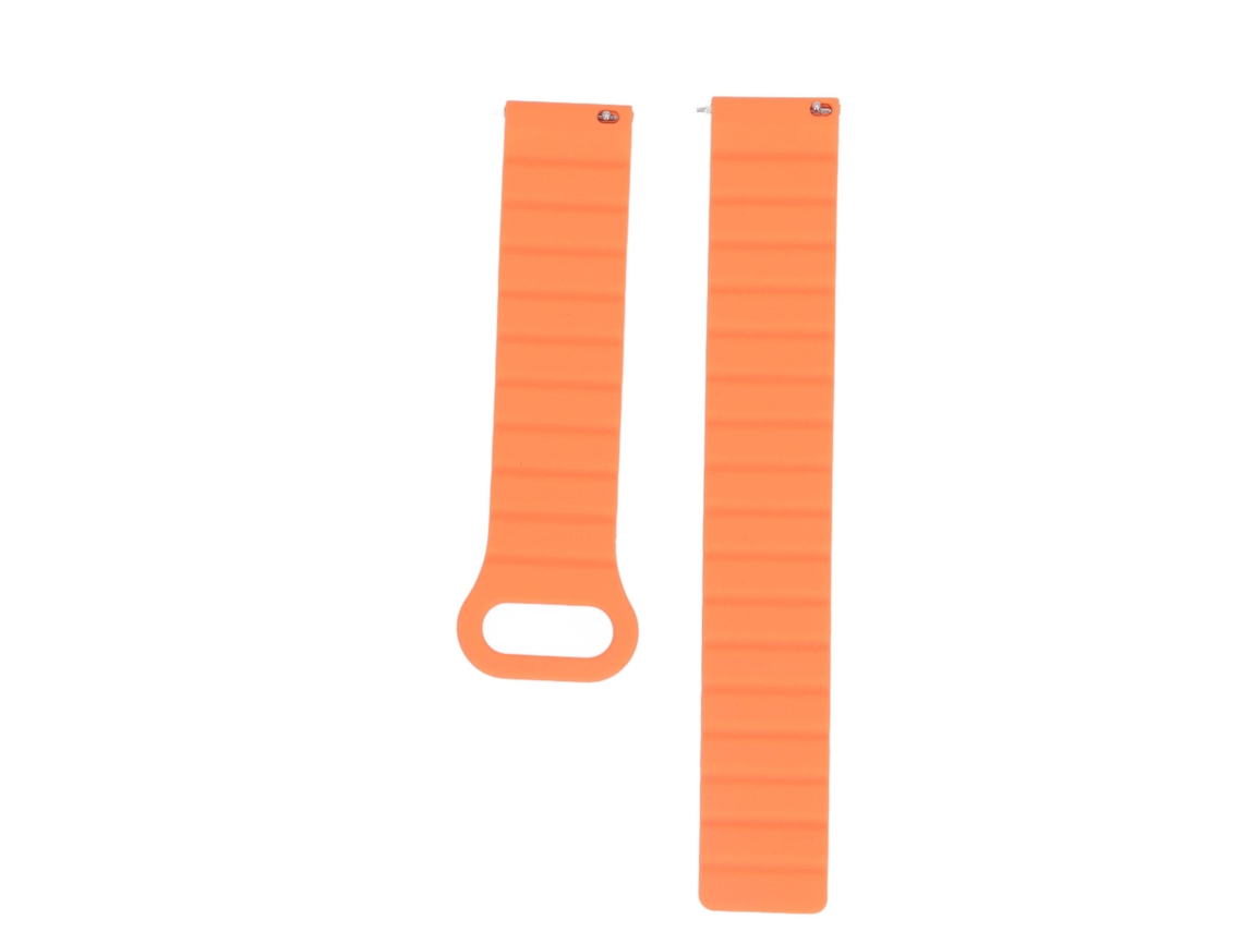 Correa Magnética De Silicona De 22 Mm Con Cierre Rápido Y Resistente Al Agua Para Gt Gtr 4 3 2 1 (naranja)
