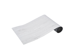 Suelo de vinilo autoadhesivo Succebuy de 10 m y 1,5 mm de grosor con textura de madera gris claro