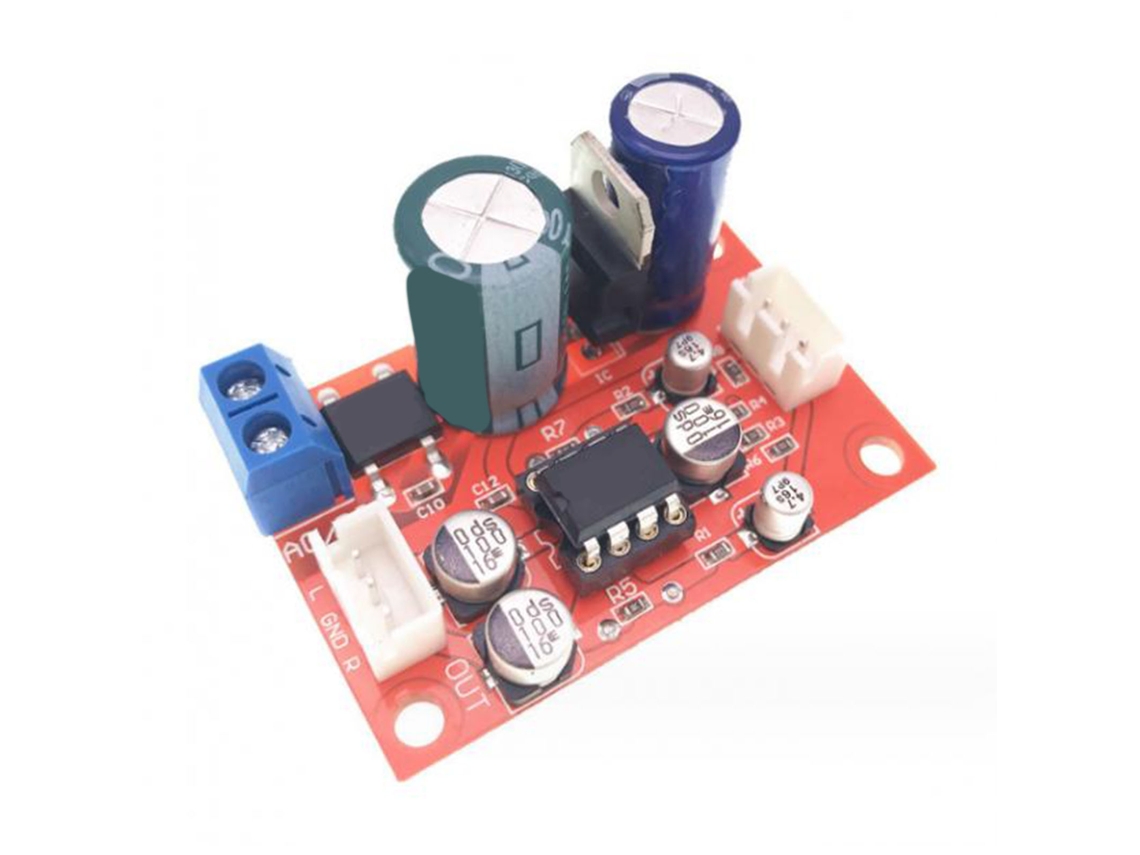 Módulo amplificador NE5532 2026as-board, salida de preamplificador, sonido potente y nítido, CC 9-24V, CA 8-16V.