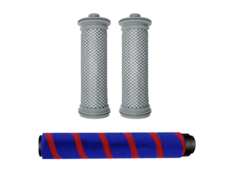 3pcs escova de rolo filtro hepa para aspiradores tineco a10/a11 hero a10/a11