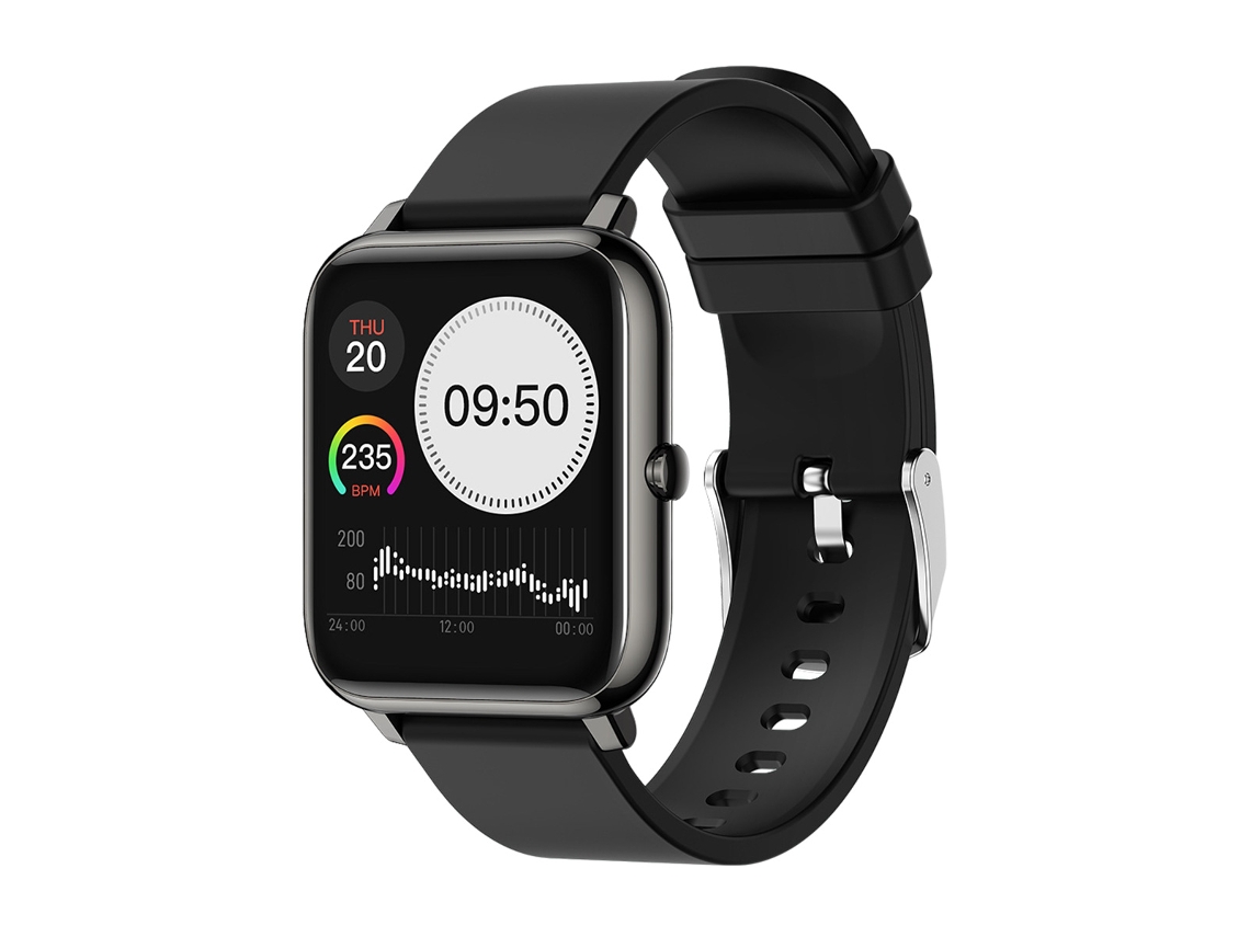 Reloj inteligente con monitor de frecuencia cardíaca, oxígeno en sangre, monitor de sueño y contador de calorías para hombres y mujeres.