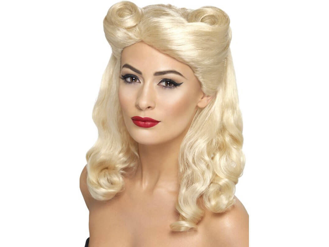 Peluca DISFRAZZES Encanto De Los Años 40 Pin Up (Talla: Talla Universal)