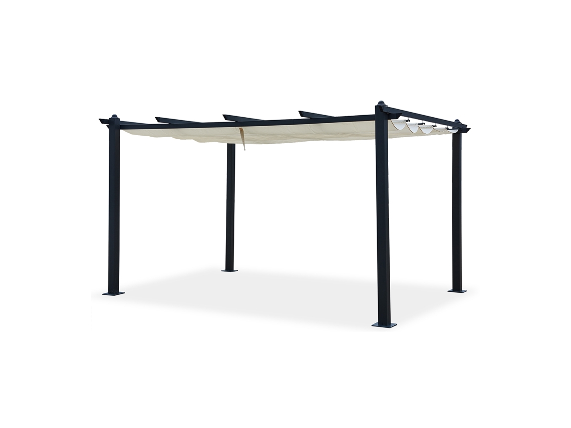 Pérgola CONCEPT U (Beige - Aluminio - 405x298x227 cm)