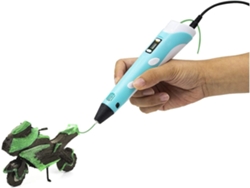 Bolígrafo 3D, bolígrafo de grafiti tridimensional 3D, regalo creativo inteligente para niños, bricolaje para niños y niñas Gusshious