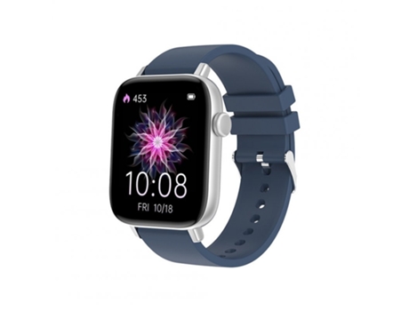 Smartwatch T49 Pantalla grande Reproducción de música Ejercicio Monitoreo de frecuencia cardíaca Llamada Bluetooth azul
