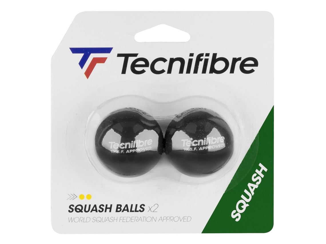 Juego de 2 pelotas de squash TECNIFIBRE
