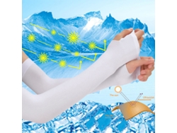 Manga Unisex Anti-uv Con Protección Solar, Elástica, Transpirable Y De Secado Rápido Para Motociclismo Y Actividades Al Aire Libre.