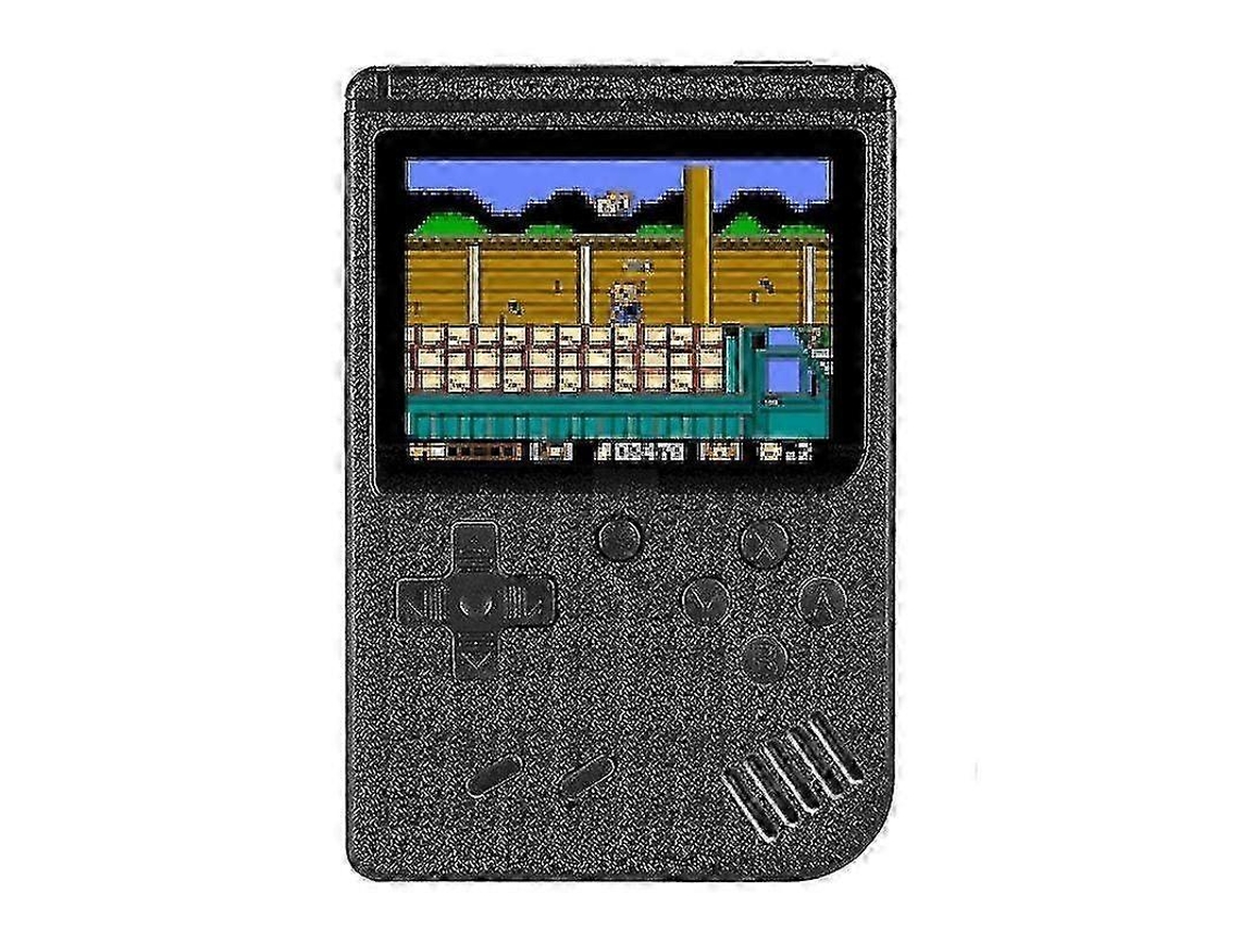 Consola portátil de 3 pulgadas con 500 juegos retro, color negro, Nostalgia88