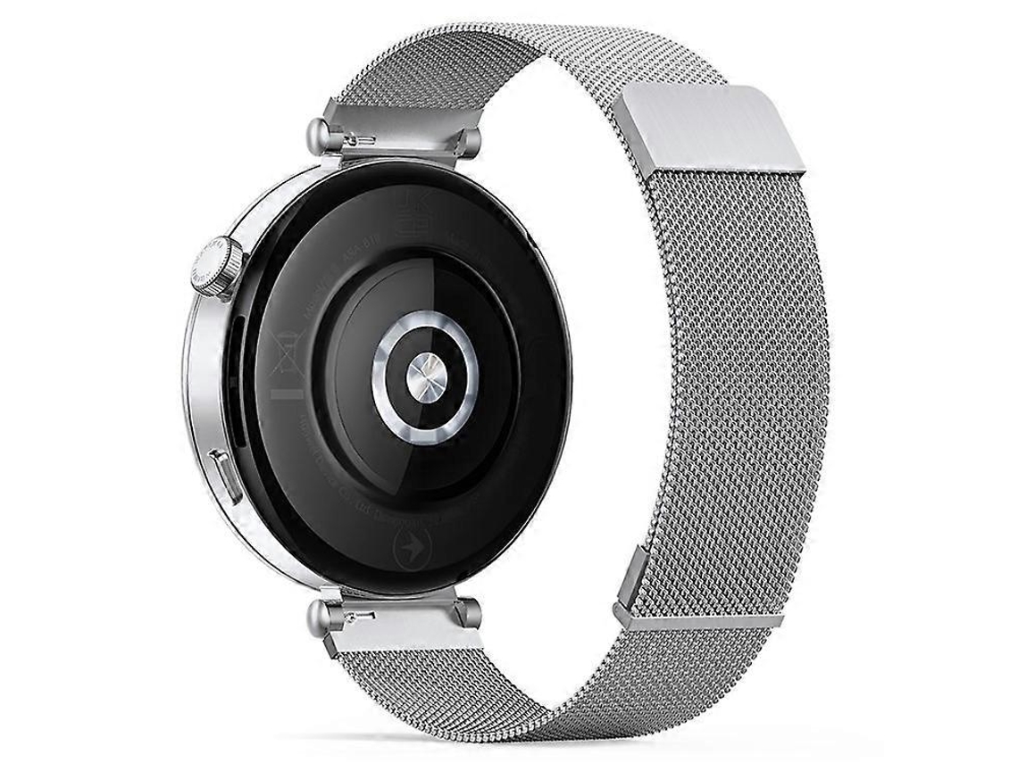 Pulsera magnética Dux Ducis compatible con Garmin Captain Marvel / Forerunner 255s / Venu 2s, pulsera milanesa de 18 mm Facpoet