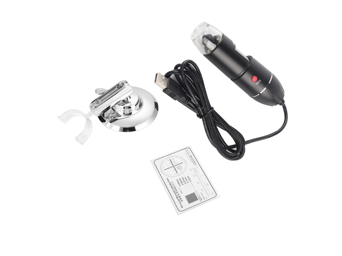 Microscopio Electrónico Usb Portátil De 500 Aumentos Con Luz Led Para Portátiles Y Ordenadores.