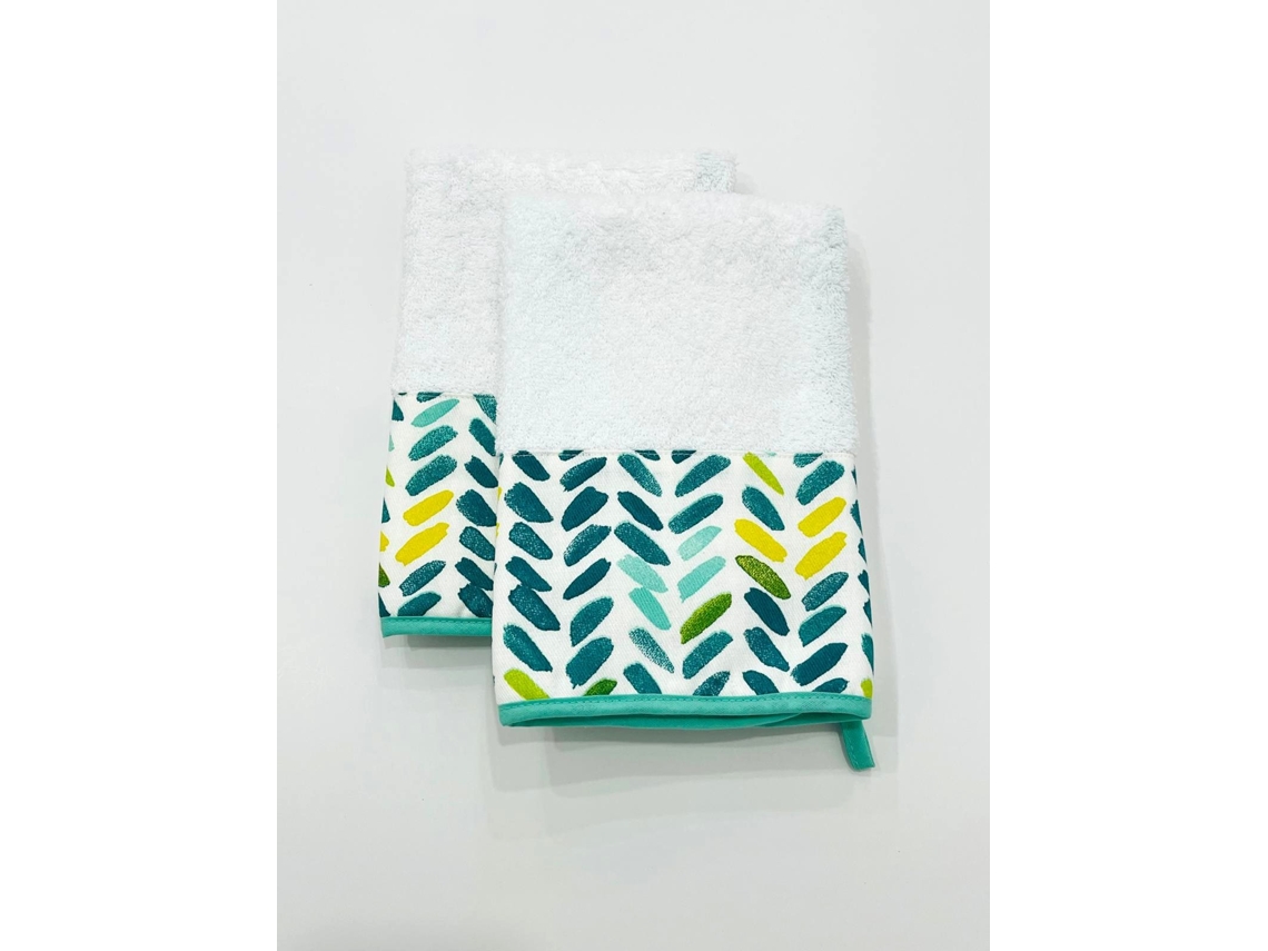 Juego 2 Paños De Cocina ILMH BY I LOVE MY HOME 50x50cm - Estampado Multicolor