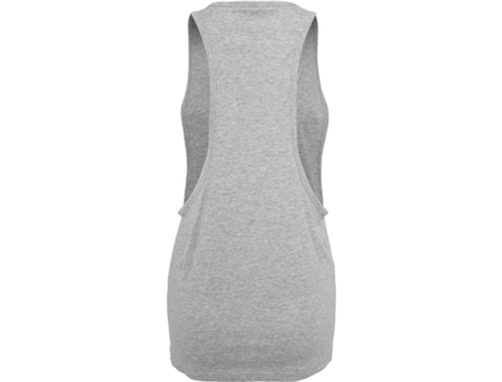 Camiseta de Mujer MISTER TEE Mister Gris (S)