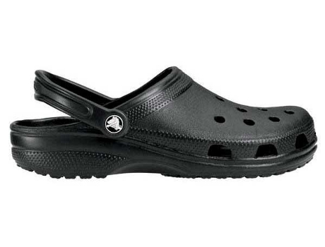 Zuecos CROCS Classic Unisex Mujer (45-46 - Negro)