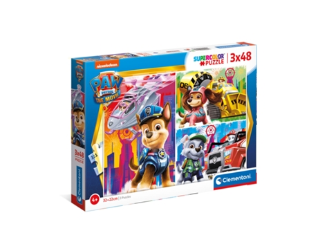 Puzzle CLEMENTONI Paw Patrol La Pelicula 25271 (3x48 Piezas)