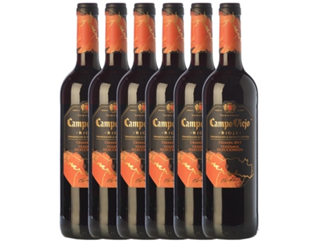 Vino CAMPO VIEJO Campo Viejo Vendimia Seleccionada Tempranillo Rioja Crianza (0.75 L - 6 unidades)