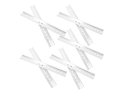 10 Soportes De Montaje De Aluminio Reemplazables