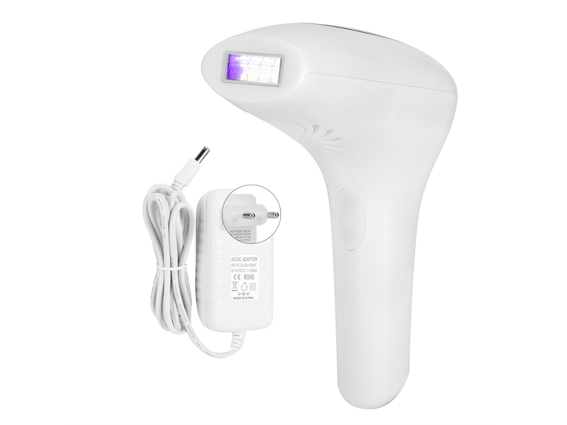Máquina Profesional De Depilación Ipl Epilador Eléctrico Depilador Blanco (100‑240v) Enchufe Ue