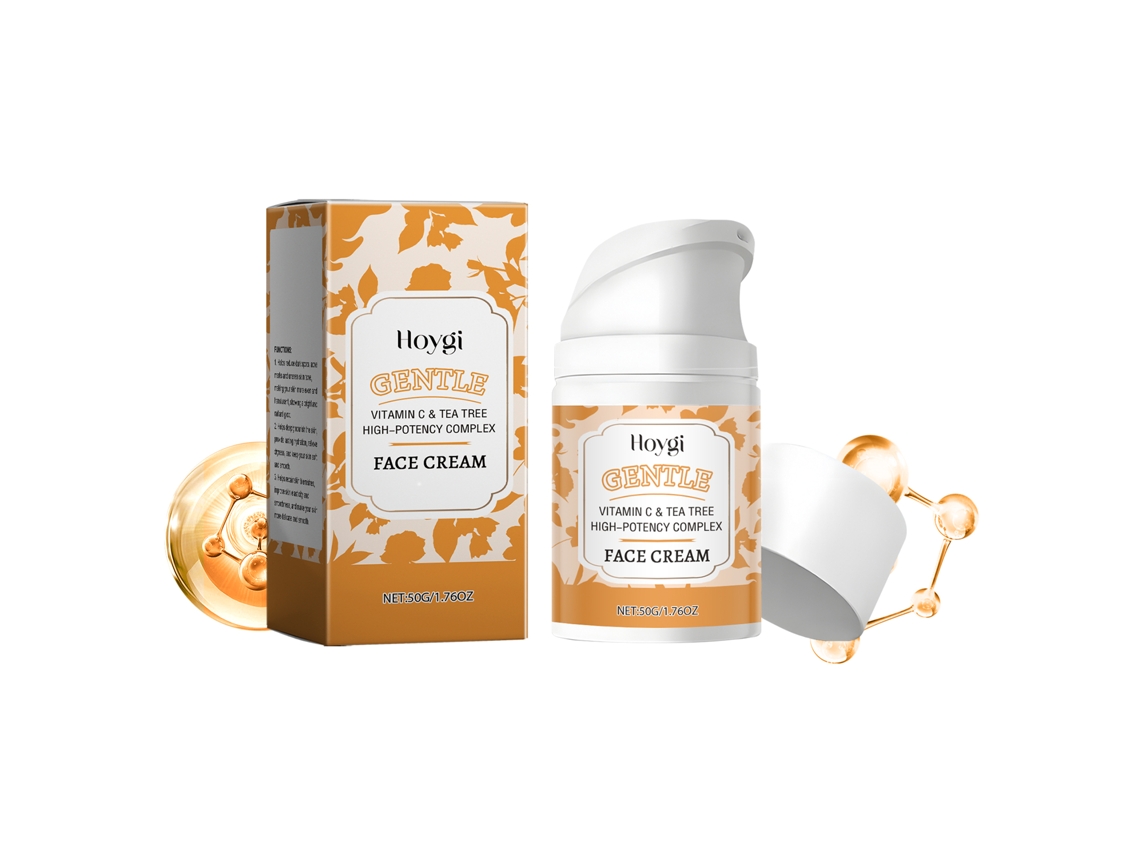 Crema hidratante iluminadora para manchas oscuras en la piel.