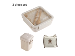 Geyecete caja bento con cubiertos