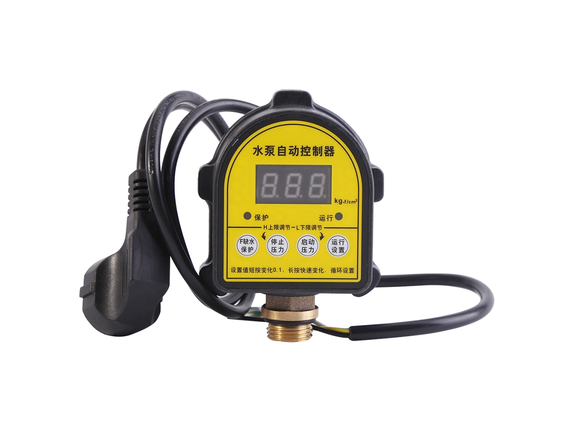Controlador de presión de bomba de agua inteligente digital automático