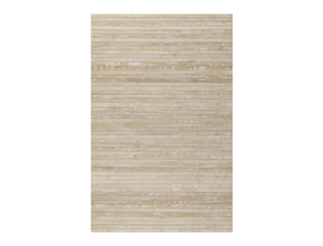 Alfombra de Bambú Natural Antideslizante STORESDECO (Bambú - 50 x 140 cm - Beige)