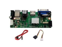 Grabador de vídeo digital en red NVR H265/H264 16 canales X4K 5 MP, 1 cable SATA, detección de movimiento, P2P, seguridad Xmeye - C8