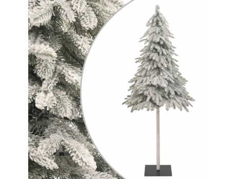 Árbol De Navidad Artificial Con Nieve 210 cm VIDAXL