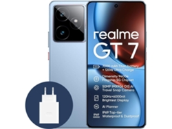 Realme Gt 7 5g,12gb 512gb 6.8" Azul Incluye Cargador 120w