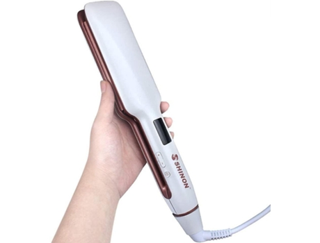 Plancha de pelo profesional de cerámica y titanio, cable giratorio de 1,9 M, apto para viajesBISBISOUS