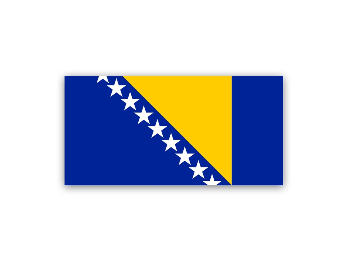 Bandera De Bosnia Y Herzegovina, Bandera Nacional, Bandera De Apoyo A Partidos De Fútbol, 3 X 5 Pies