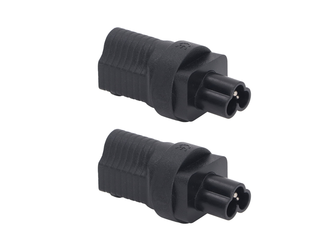 Adaptadores Convertidores Iec320 C6 A Nema 5-15r Para Pdu Ups De 3 Pines